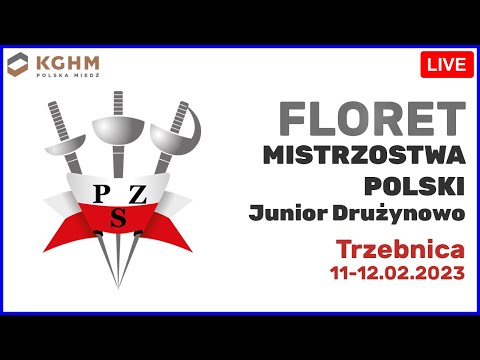 p.niebieska - Drużynowe Mistrzostwa Polski Juniorów we Florecie - Trzebnica 12.02.2023