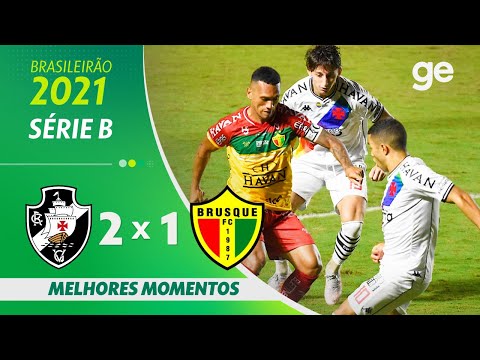 Gols e lances de Vasco da Gama x Brusque