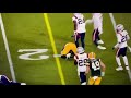 Scary play Packers vs Patriots with Isaiah Bolden