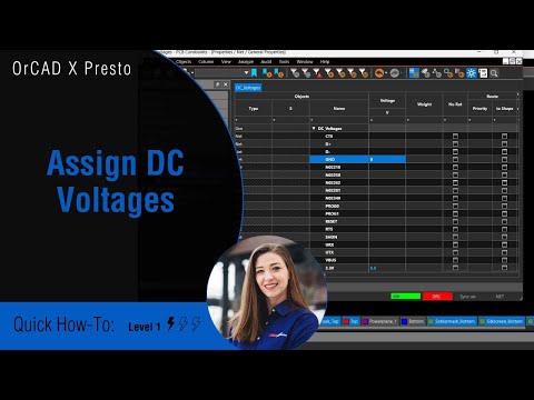 What is the BEST Way to Assign Voltage Values for DC Nets in OrCAD X