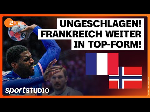 Frankreich – Norwegen Highlights | Handball-EM 2026 | sportstudio