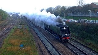 preview picture of video '34067 Tangmere @ Andover - 16/12/14 (AM outbound & PM return)'