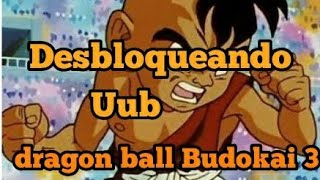 Dragon ball Z Budokai 3 / como desbloquear Uub