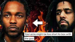 J. Cole DISSES Kendrick Lamar…