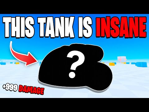 THIS TANK BUILD MADE PEOPLE LEAVE THE GAME In Tank Game Roblox. ITS OVERPOWERED!