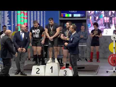 7^ GARA NAZIONALE DI PANCA CLASSIC OPEN - Uomini Cat. -83  kg.