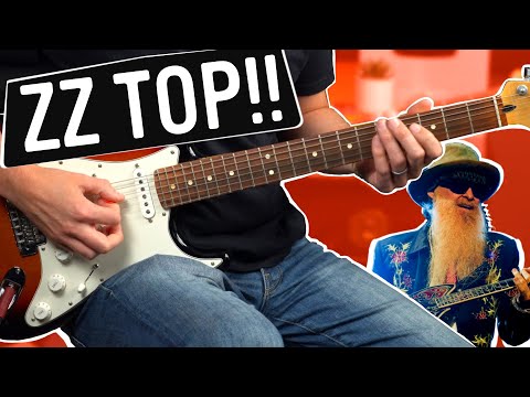 Learn these Super Fun Blues Rock Licks (ZZ TOP STYLE)