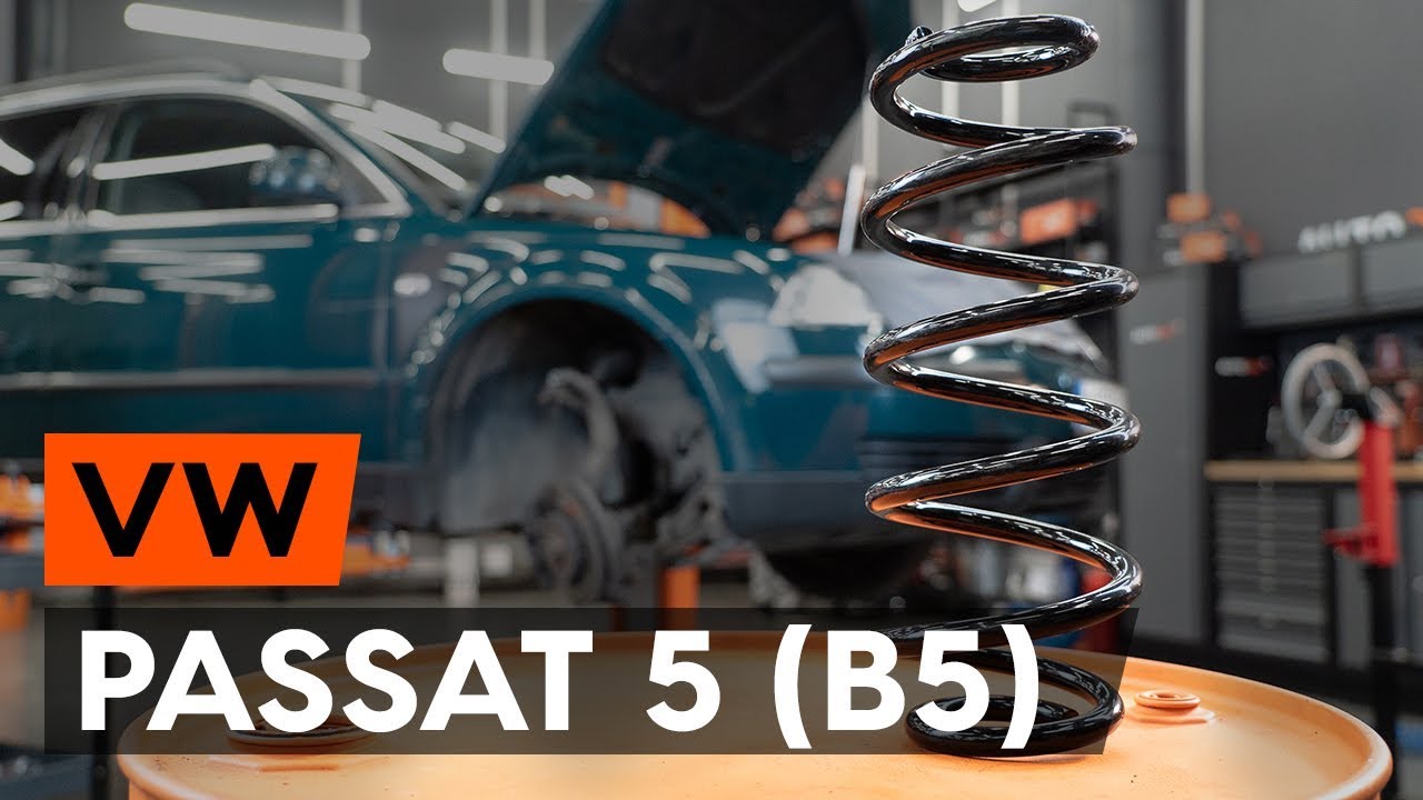 Slik bytter du fjærer fremme på en VW Passat B5 Variant – veiledning