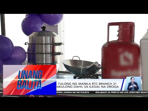 Pangkabuhayan, tulong ng Manila RTC branch 31 sa mga dating nakulong dahil sa ilegal na droga UB