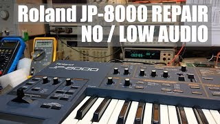 Video thumbnail for Roland JP-8000 Repair No / Low Audio Output by bradthx