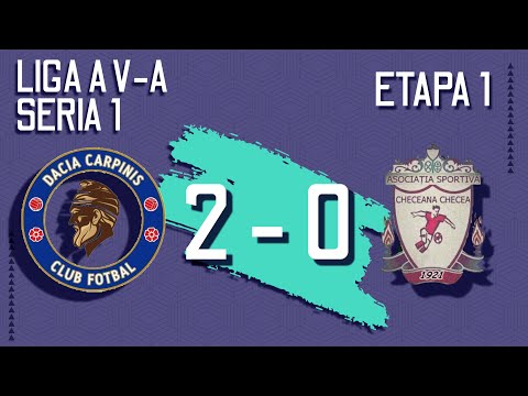 AS FC Dacia Carpinis - AS Checeana Checea (2-0), Liga V, Seria 1, Etapa 1, 24.08.25, 4K60FPS
