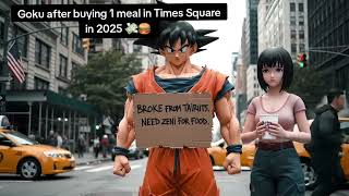 DBZ characters if they lived in NYC 2025 #RealityCheck