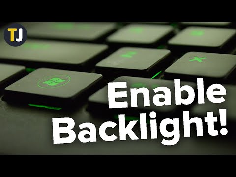 How to Enable Your Backlit Keyboard in Windows 10! - YouTube