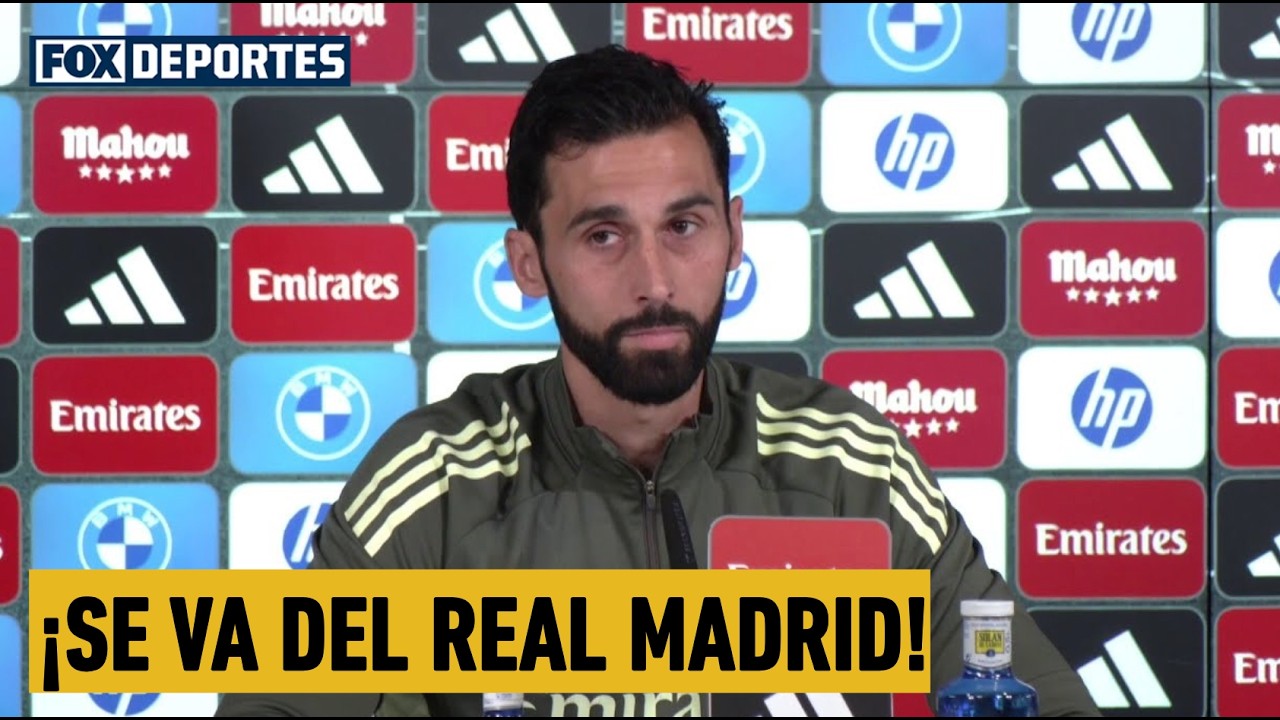 😲 ¡SE VA DEL REAL MADRID! | "Ojalá sea un hasta luego", Álvaro Arbeloa confirma su salida