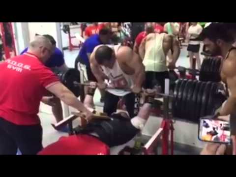 Sergi Constance 360kg press de banca 360Kg / 793lb Bench press