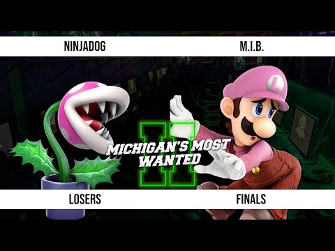 Michigan's Most Wanted 2 - NinjaDog (Piranha Plant) vs. Splash | M.i.B. (Luigi) - Losers Finals