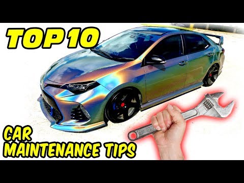 TOP 10 Car Maintenance Tips