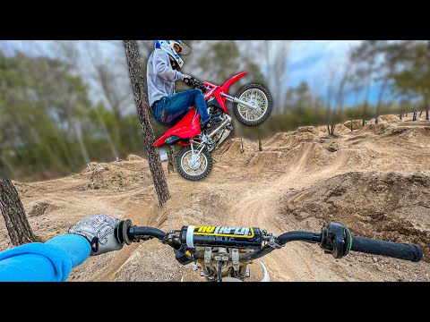 THEY BUILT THE BIGGEST MOTORCYCLE TRACK!