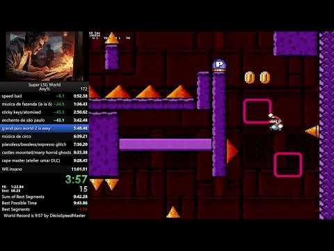The Runs That Almost Were | Super LSG World any% (FAILED WORLD RECORD)