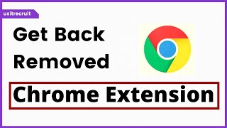 Get Back Removed Chrome Extension ? | CRX To ZIP | US Recruitment | us