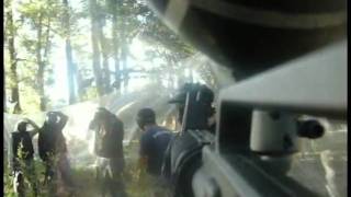 preview picture of video 'paintball recball a lo call of dutty'