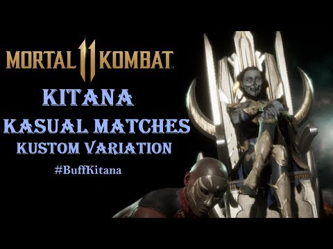 Mortal Kombat 11 :  Kitana (Kustom Variation) Kasual Matches