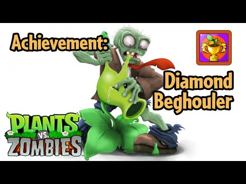 PvZ: 28-Diamond Beghouler | Plants Vs Zombies Achievements Walkthrough ©atrofu zaman
