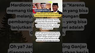 Download lagu GANJAR SATU-SATUNYA YANG MELANJUTKAN PEMBANGUNAN JOKOWI #shortvideo #jokowi mp3