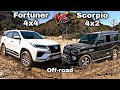 Scarpio And Fortuner Off Roading 4 4 Vs 4 2 JAT Garage