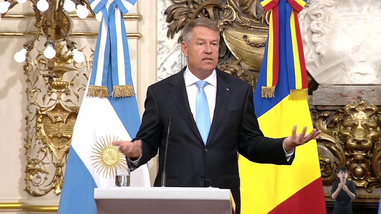 EN VIVO | Declaración conjunta del presidente Alberto Fernández y su par de Rumania, Klaus Iohannis