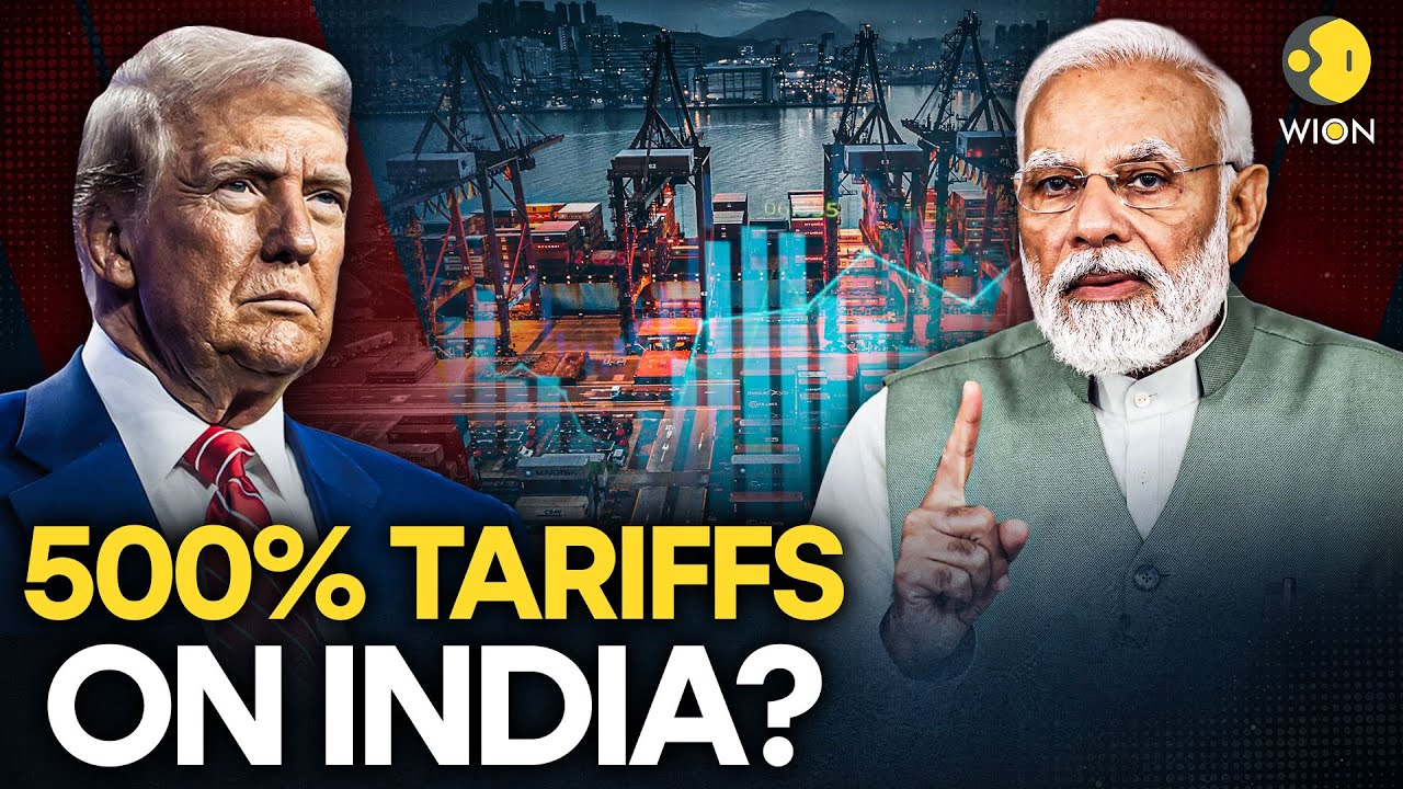 Trump Tariffs LIVE: Trump Backs Bill Targeting Buyers of Russian Oil as India Faces New Pressure