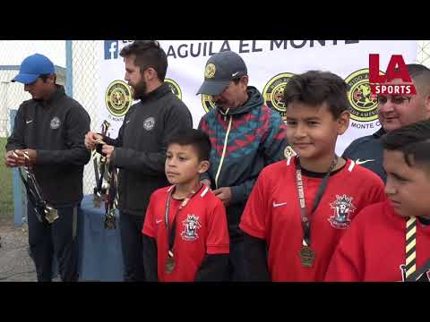 Campeones de la categoría 2010 en Nido Aguila en El Monte