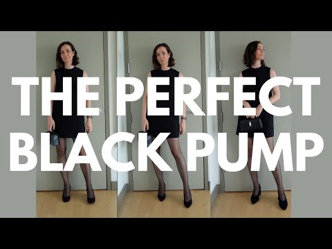 The search for the perfect black pump: Flattered, Margaux and INEZ...