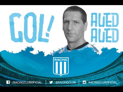 Gol de Aued  Racing 2   Tigre 2  Fecha 9  Primera División 2016