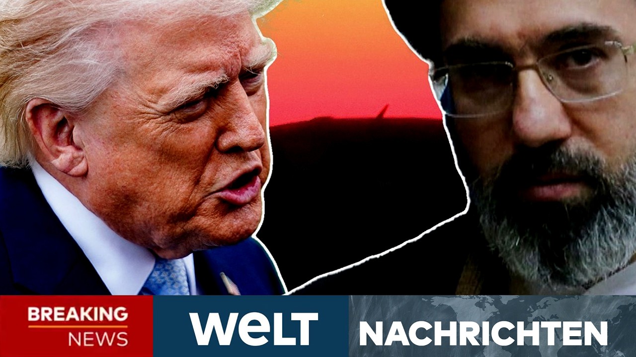 IRAN-KRIEG: "Damit aufhören!" Neue Mullah-Finte! Jetzt schlägt Trump auf den Tisch I WELT LIVESTREAM