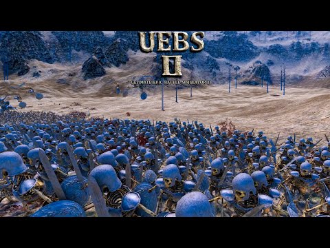 12000 Skeleton Warriors VS 6000 Giant Ogres  Ultimate Epic Battle Simulator 2  UEBS 2