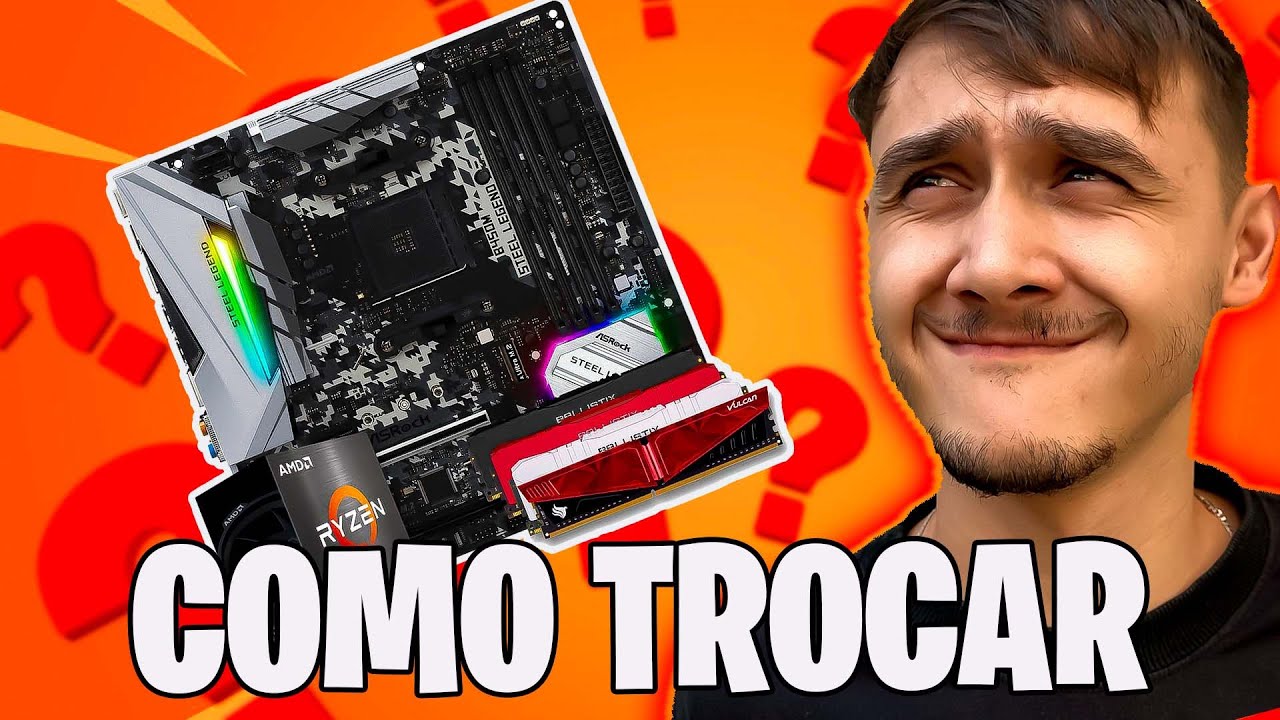 Como trocar a Placa Mãe do PC e como Montar