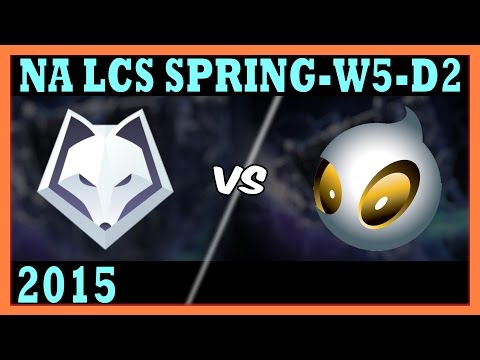 Winterfox VS Team Dignitas  |2015 NA LCS Spring Week 5 Day 2|WFX vs DIG| HD 720p