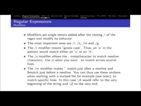 VLSI Academy: A PERL Crash Course (Session 2 - Part 2)