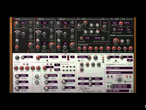 241 Dubstep, Drum 'n' Bass, Moombahcore Presets for Rob Papen Predator VST Reason RE synth