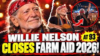 Willie Nelson Closes Farm Aid 2026 After Star Studded Night in Virginia Beach