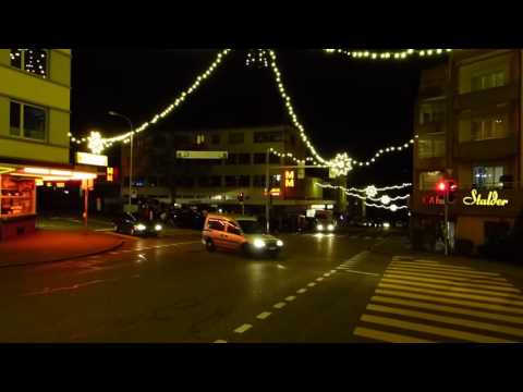 Einschaltung der Weihnachtsbeleuchtung Geschäftszentrum Uzwil 2016