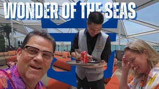 Wonder of the Seas Day 1 🚢 Embarkation, Ship Tour & Epic First Night!
