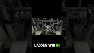 Was macht ein Pilot, wenn im Cockpit die APU Fehler zeigt?