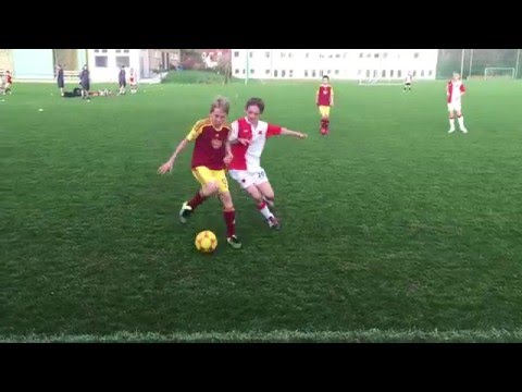 1. poločas: FK Dukla Praha I. U12 - SK Slavia Praha II. U12  0:4