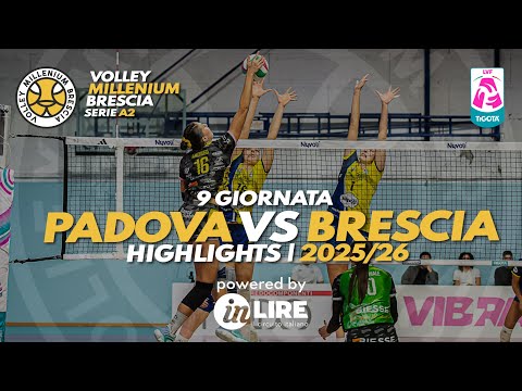 Highlights in-Lire | 9^ Giornata Serie A2 | Nuvolì AltaFratte Padova vs Valsabbina Millenium Brescia