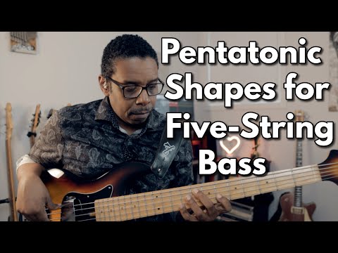 Three Essential Pentatonic Shapes for 5-String Bass To Level Up Your Playing FAST