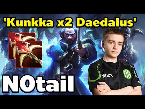 'Kunkka x2 Daedalus' by N0tail