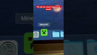 Minecraft problem on Mac #minecraft #macbook #computerproblem #helpmeplease