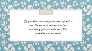 Yo que no vivo sin ti Sergio Dalma LETRA